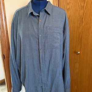 Columbia Blue Shirt Omni Wick shirt